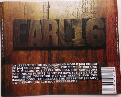 Earl Sixteen : Cyber Roots (CD, Album, Mat)