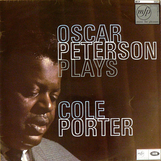 Oscar Peterson, Barney Kessel, Ray Brown : Oscar Peterson Plays Cole Porter (LP, Album, Mono)