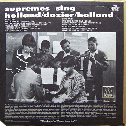 The Supremes : Supremes Sing Holland▪Dozier▪Holland (LP, Album)