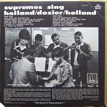 The Supremes : Supremes Sing Holland▪Dozier▪Holland (LP, Album)
