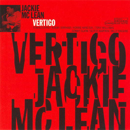 Jackie McLean : Vertigo (CD, Album, Ltd, RE, RM)