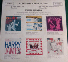 Frank Sinatra : A Fellow Needs A Girl (7", EP)