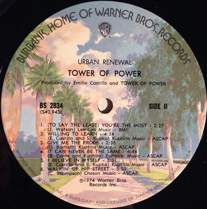 Tower Of Power : Urban Renewal (LP, Album, Hol)