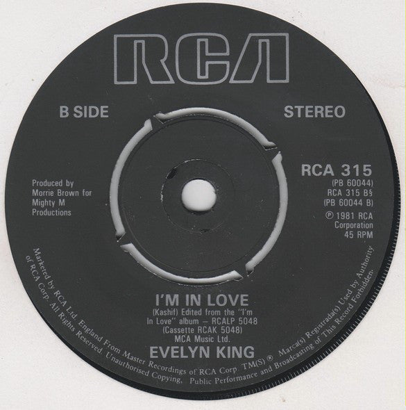 Evelyn King : Get Loose (7", Single)