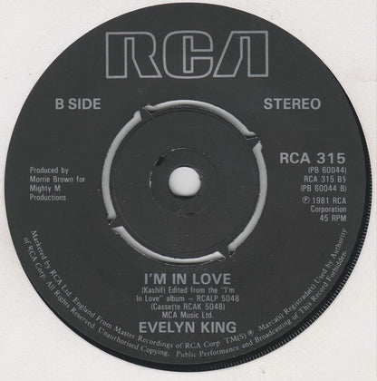 Evelyn King : Get Loose (7", Single)