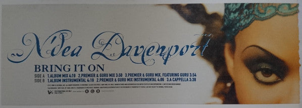 N'Dea Davenport : Bring It On (12", Promo)