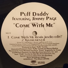 Puff Daddy featuring Jimmy Page : Come With Me (Remix) (12", Promo)
