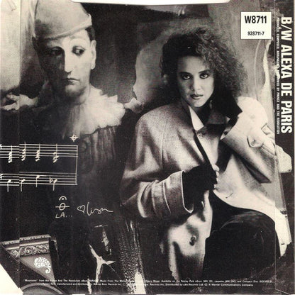 Prince And The Revolution : Mountains (7", Single, Blu)