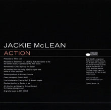 Jackie McLean : Action (CD, Album, Copy Prot., RE, RM)