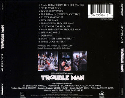 Marvin Gaye : Trouble Man (Motion Picture Soundtrack) (CD, Album, RM, RP, EDC)