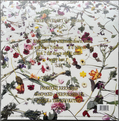 Prince And The Revolution : When Doves Cry (12", Maxi, RE)