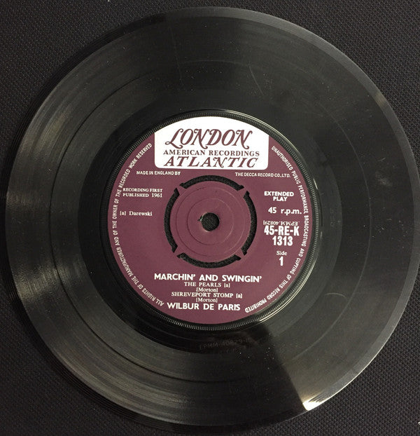 Wilbur De Paris And His New New Orleans Jazz : Marchin' & Swingin' (7", EP, Mono, 4-p)