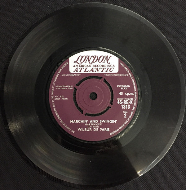 Wilbur De Paris And His New New Orleans Jazz : Marchin' & Swingin' (7", EP, Mono, 4-p)