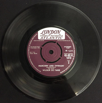 Wilbur De Paris And His New New Orleans Jazz : Marchin' & Swingin' (7", EP, Mono, 4-p)