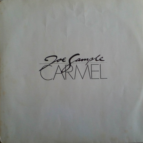 Joe Sample : Carmel (LP, Album)