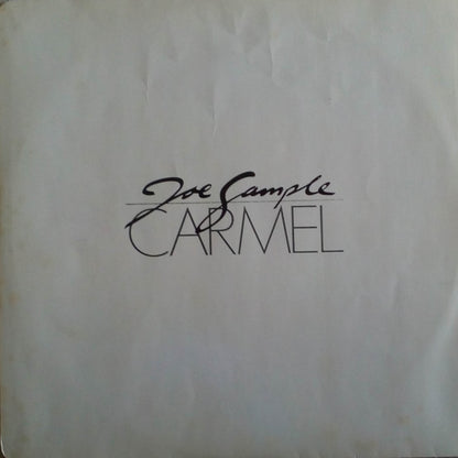 Joe Sample : Carmel (LP, Album)
