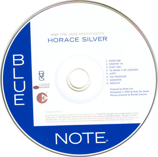 Horace Silver And Art Blakey & The Jazz Messengers : Horace Silver And The Jazz Messengers (CD, Comp, Copy Prot., RE, RM)