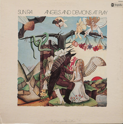 The Sun Ra Arkestra : Angels And Demons At Play (LP, Album, RE)