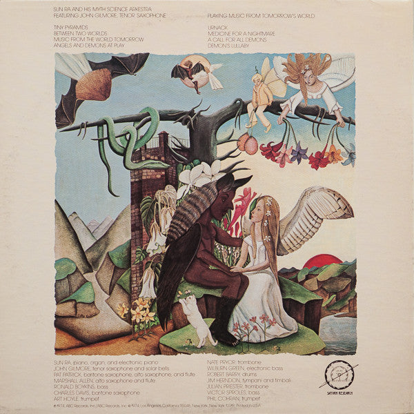 The Sun Ra Arkestra : Angels And Demons At Play (LP, Album, RE)