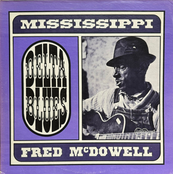 Fred McDowell : Delta Blues (LP, Album, Mono, RP)