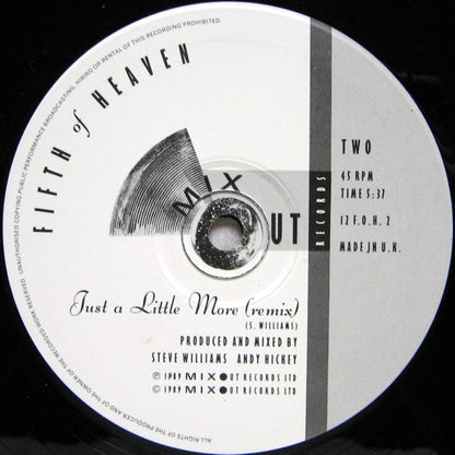 Fifth Of Heaven : Without You (12", Single)