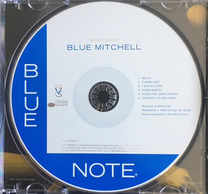 Blue Mitchell : Boss Horn (CD, Album, Copy Prot., RE, RM)