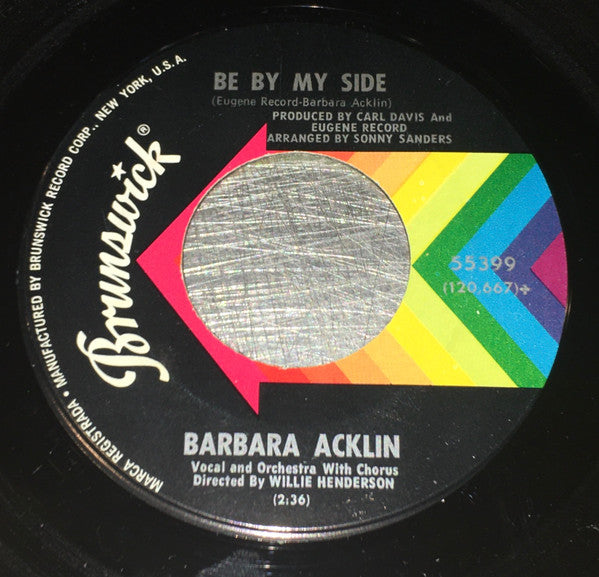 Barbara Acklin : Am I The Same Girl / Be By My Side (7", Single, ♦Pi)