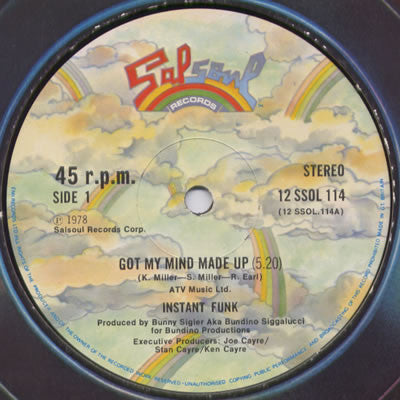 Instant Funk : Got My Mind Made Up (12")