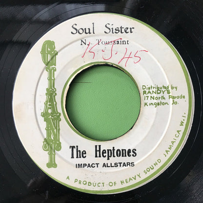 The Heptones, Impact All Stars / Impact All Stars : Soul Sister / Soul Sister Version (7")