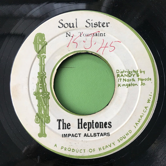 The Heptones, Impact All Stars / Impact All Stars : Soul Sister / Soul Sister Version (7")