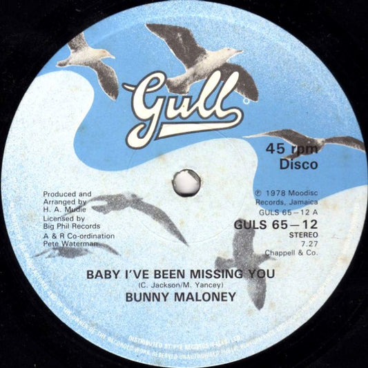 Bunny Maloney : Baby I've Been Missing You / Julia (12")
