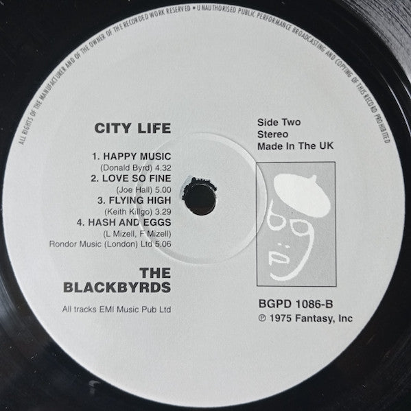 The Blackbyrds : City Life (LP, Album, RE, Gat)