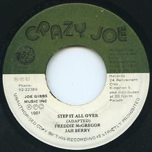 Jah Berry, Freddie McGregor : Step It All Over (7")