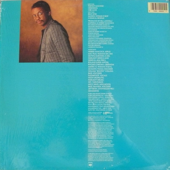 Herbie Hancock : Perfect Machine (LP, Album, Car)