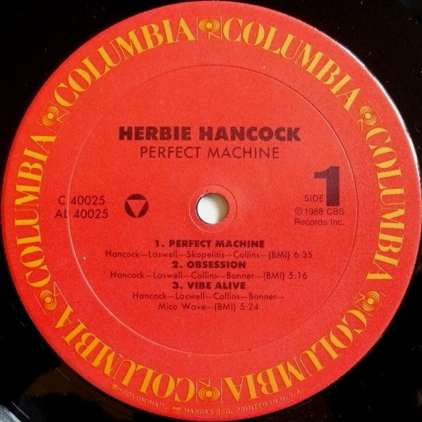 Herbie Hancock : Perfect Machine (LP, Album, Car)