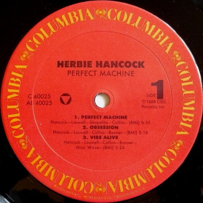Herbie Hancock : Perfect Machine (LP, Album, Car)