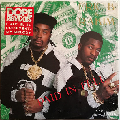 Eric B. & Rakim : Paid In Full (LP, Album)