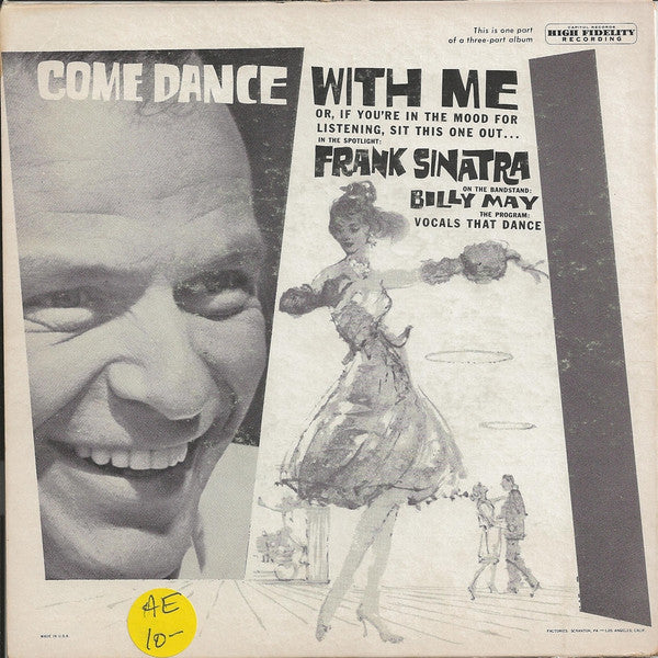Frank Sinatra With Billy May And His Orchestra : Come Dance With Me (Part 3) (7", EP)
