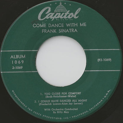 Frank Sinatra With Billy May And His Orchestra : Come Dance With Me (Part 3) (7", EP)