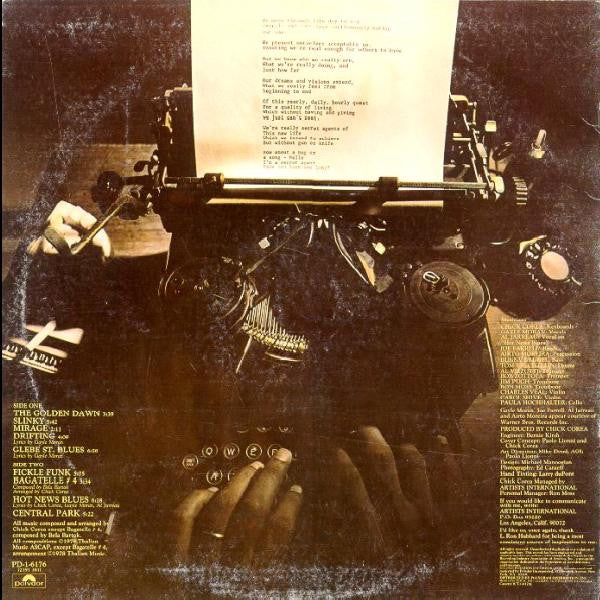 Chick Corea : Secret Agent (LP, Album, AL)