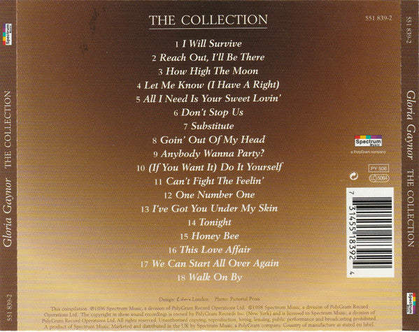 Gloria Gaynor : The Collection (CD, Comp, RP)