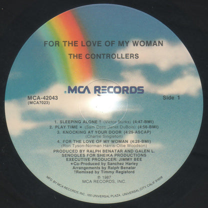 The Controllers (2) : For The Love Of My Woman (LP, Album, Pin)