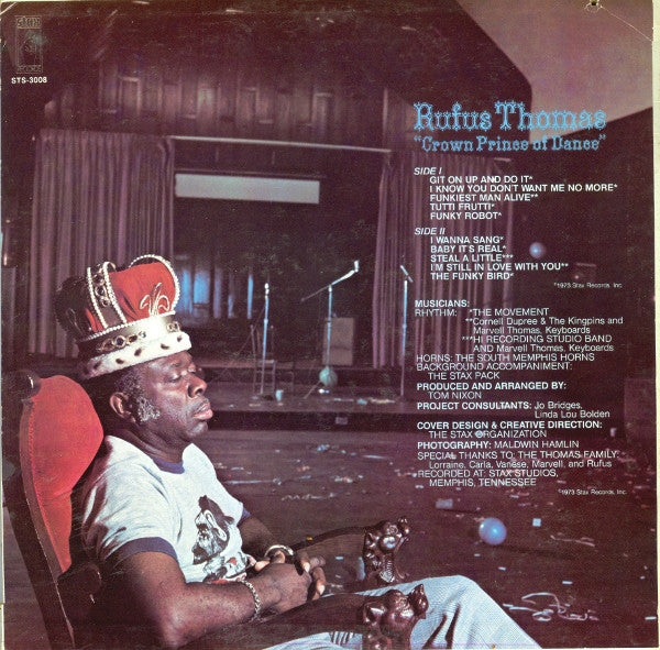 Rufus Thomas : Crown Prince Of Dance (LP, Album, Son)