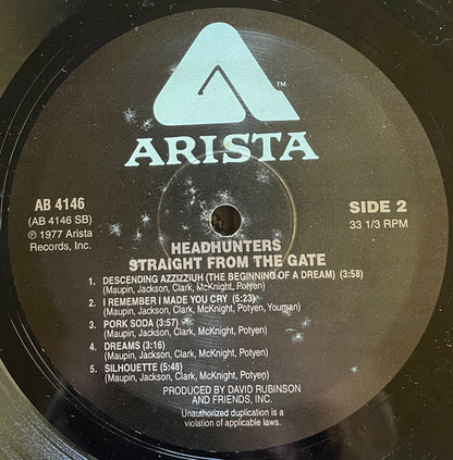 The Headhunters : Straight From The Gate (LP, Album, RE)