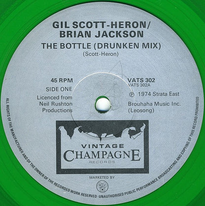 Gil Scott-Heron & Brian Jackson : The Bottle (12", Gre)