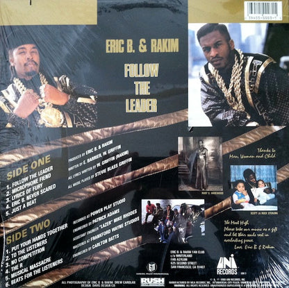 Eric B. & Rakim : Follow The Leader (LP, Album, Glo)