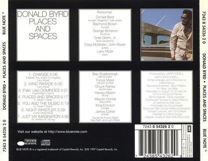 Donald Byrd : Places And Spaces (CD, Album, RE)