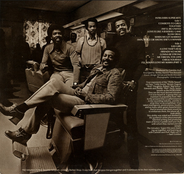 The Intruders : Super Hits (LP, Comp)