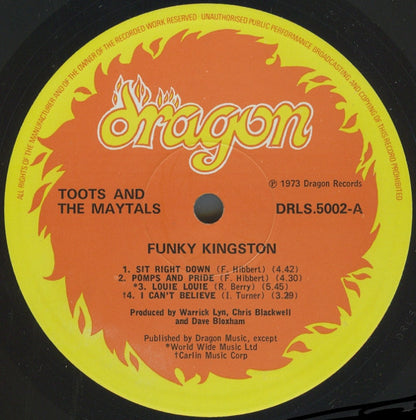 Toots & The Maytals : Funky Kingston (LP, Album)