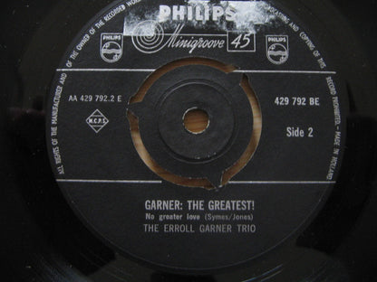 Erroll Garner Trio : Garner : The Greatest (7")